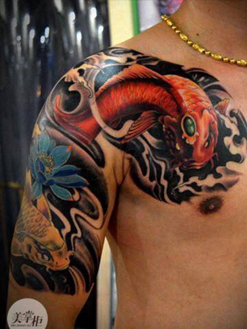 半胛系列纹身图片
