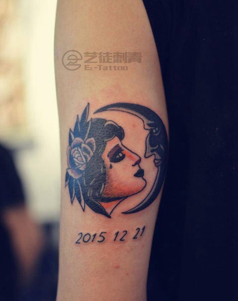 Old school纹身图片