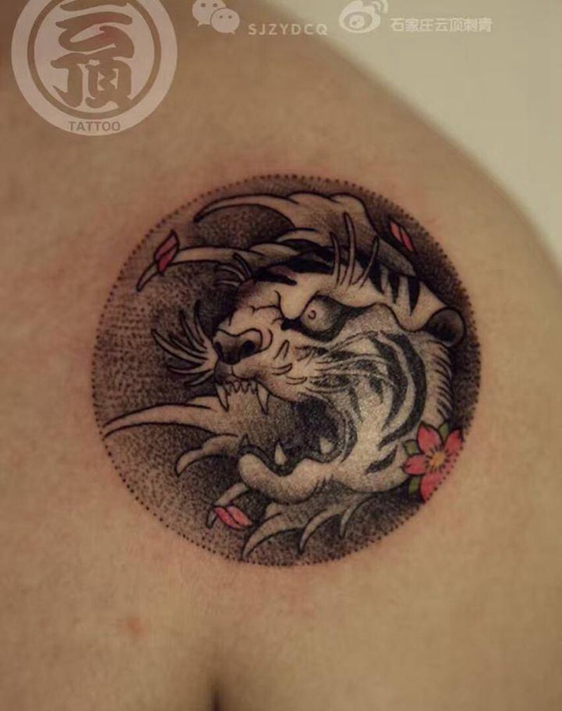 云顶刺青作品纹身图片