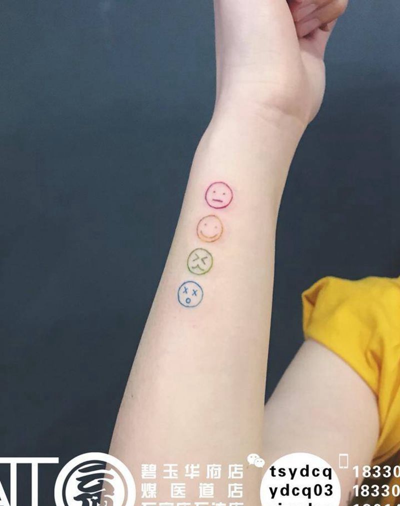 属于一个人的小清新纹身图片_成品手臂颈部欧美清新字符原创纹身图案