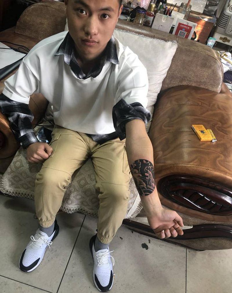 覆盖纹身图片_手臂纹身图案