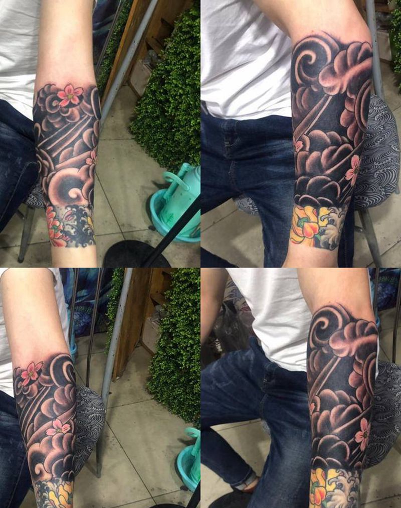 云纹身图片_手臂纹身图案