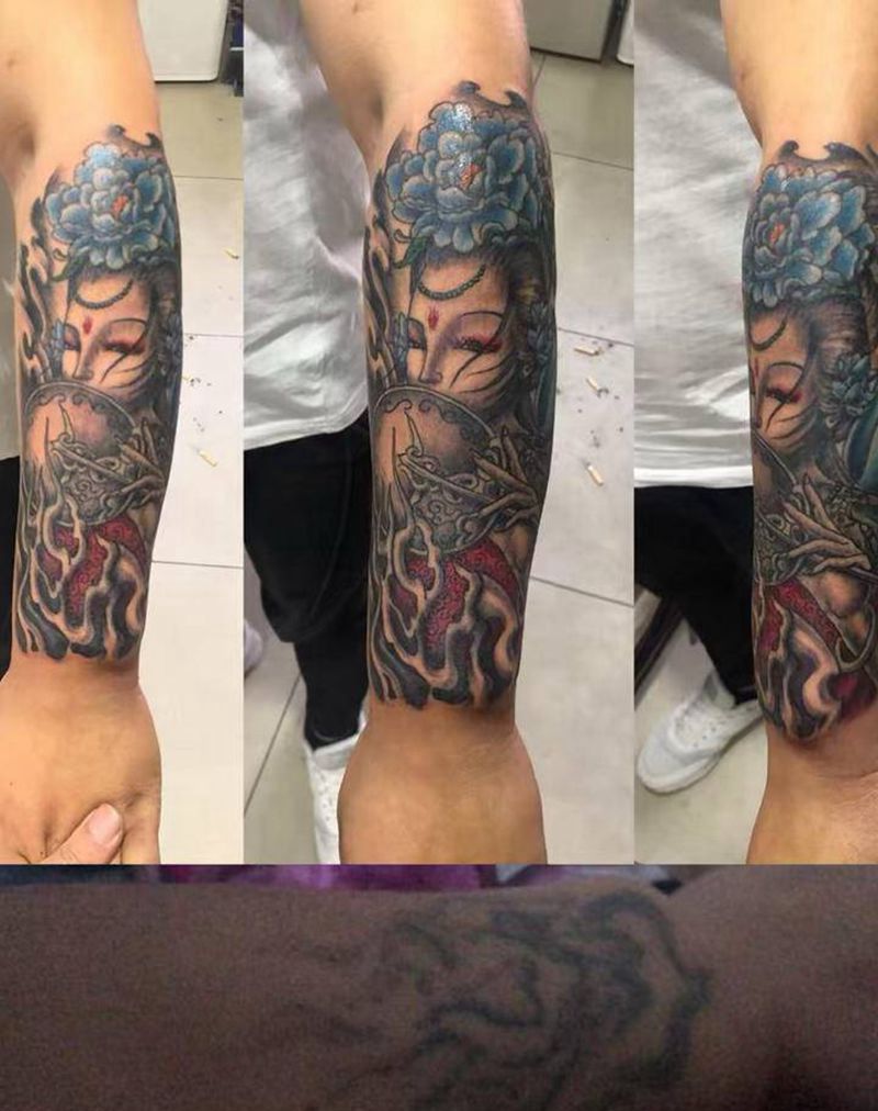 覆盖修改纹身图片_手臂纹身图案