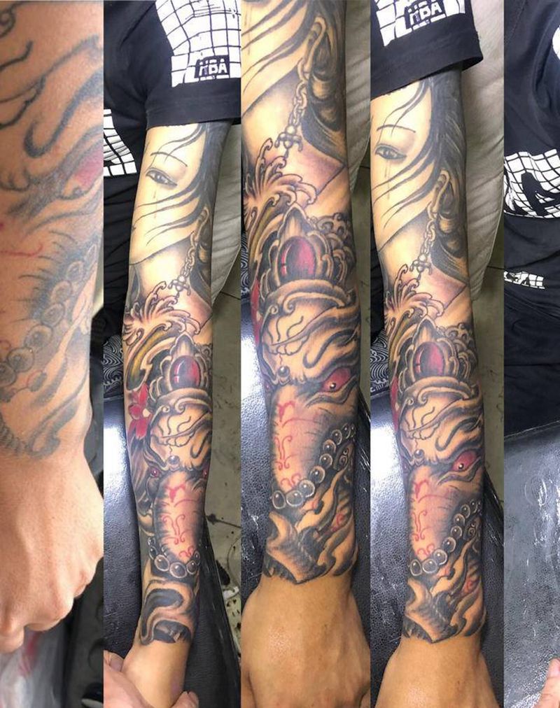 修改纹身图片_手臂纹身图案