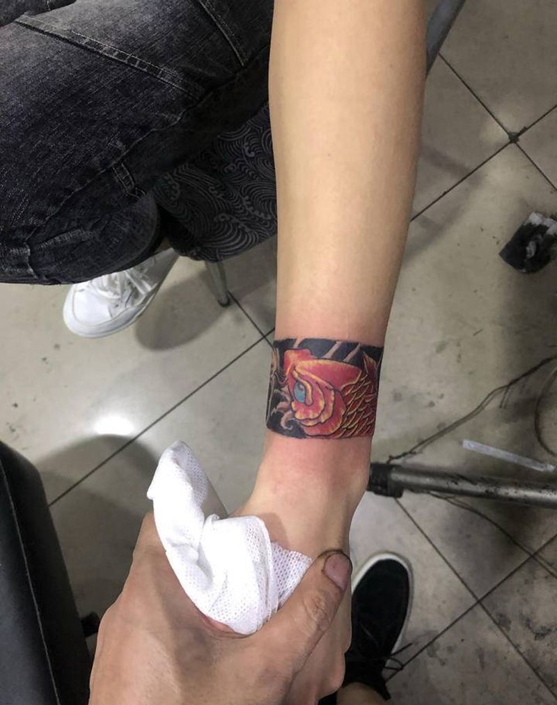 手环纹身图片_手臂纹身图案