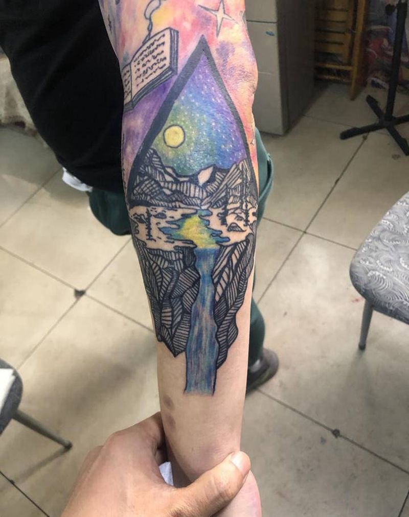 花臂纹身图片_手臂纹身图案