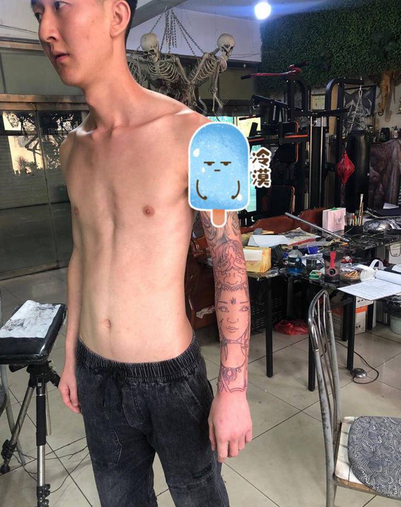 艺妓纹身图片_手臂纹身图案