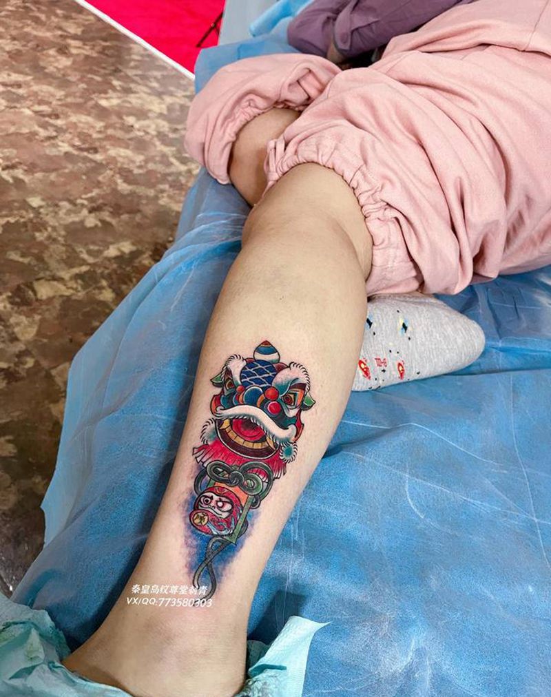 遮盖作品纹身图片_New School纹身图案