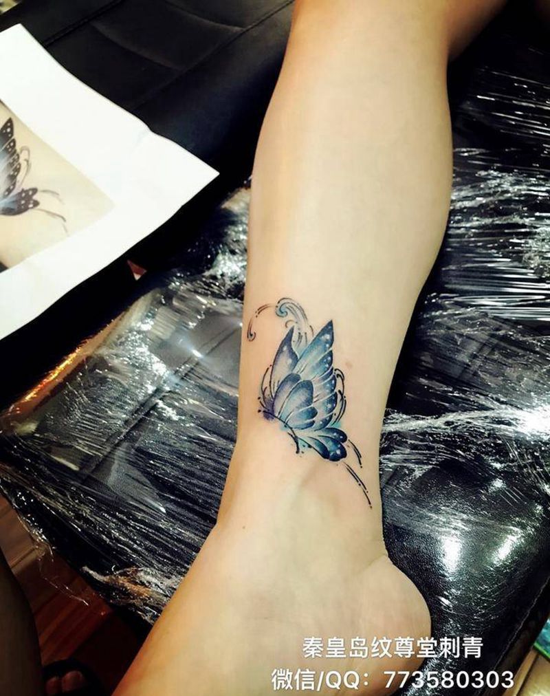 蝴蝶纹身图片