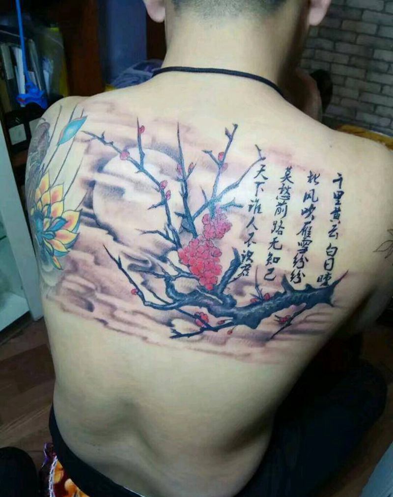 修改加背景纹身图片