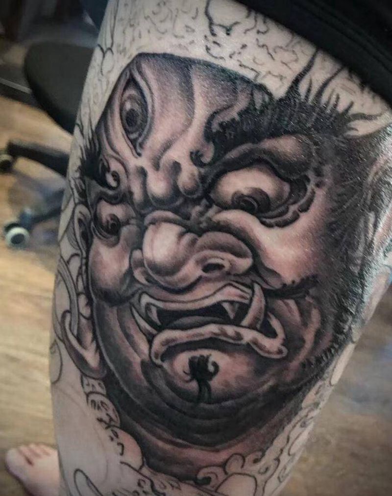 大黑天纹身图片