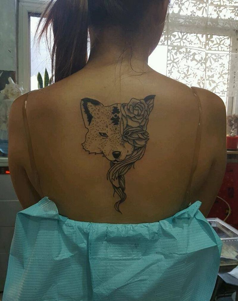 狐狸纹身纹身图片