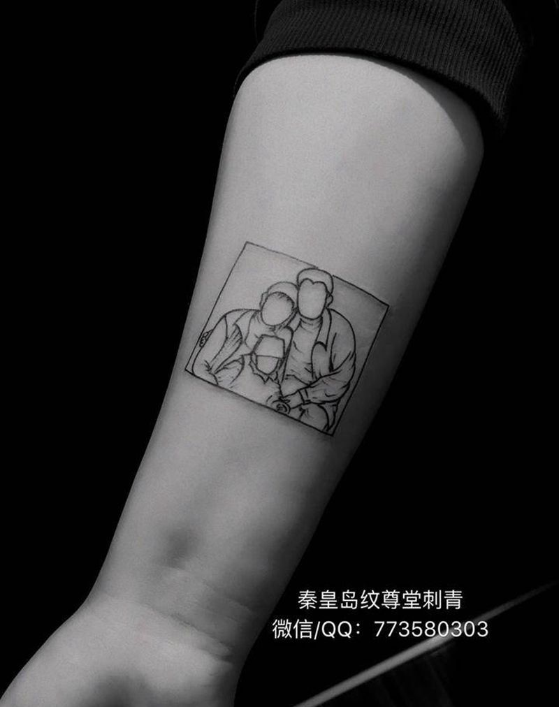 小清新纹身图片