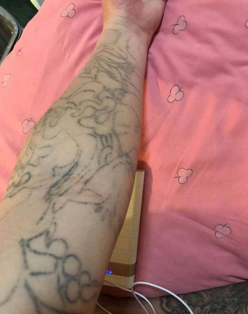 失败纹身修改纹身图片