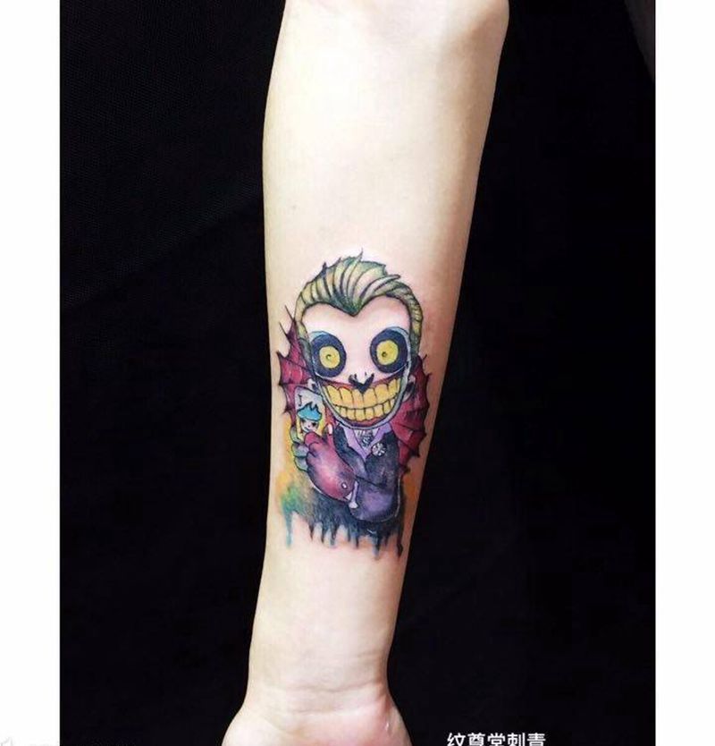 滑稽的小家伙纹身图片