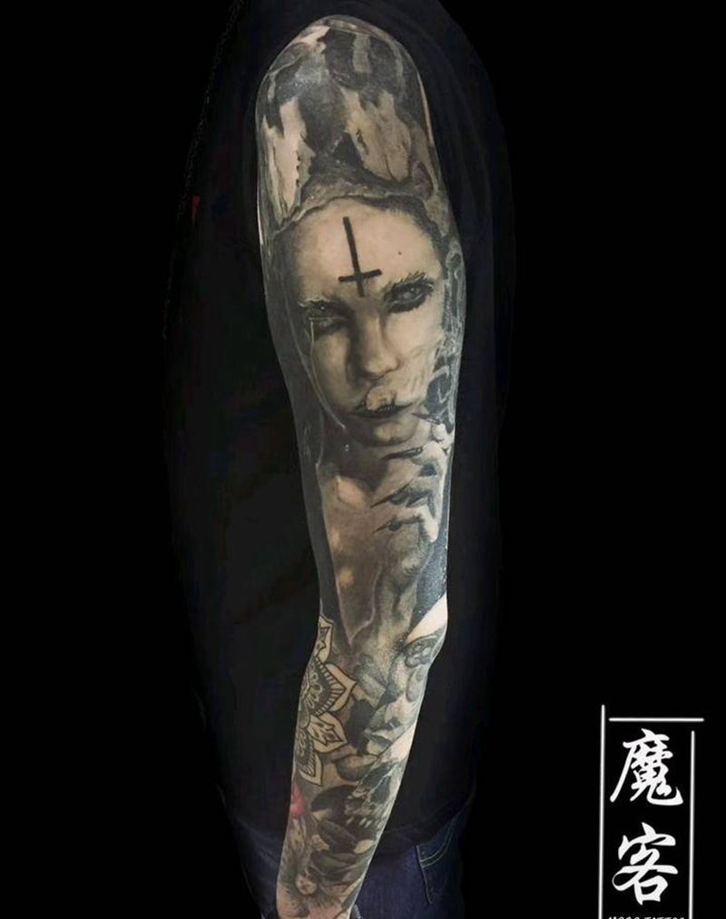 ，纹身图片_欧美写实纹身图案