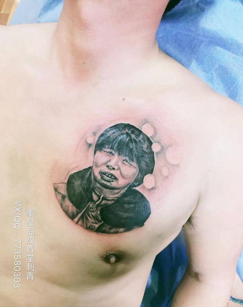 纪念亲姐姐纹身图片