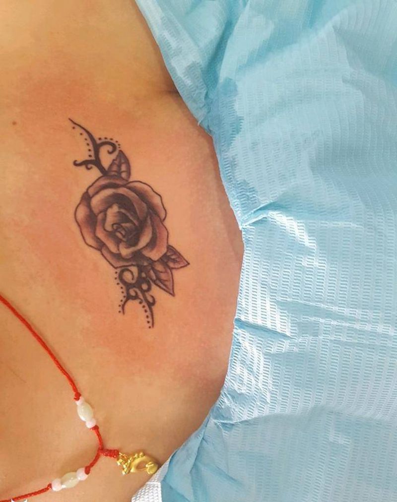 覆盖前任纹身图片