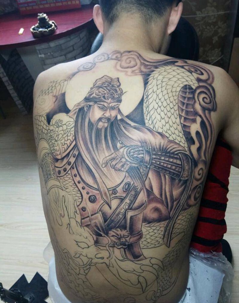 未完成作品纹身图片