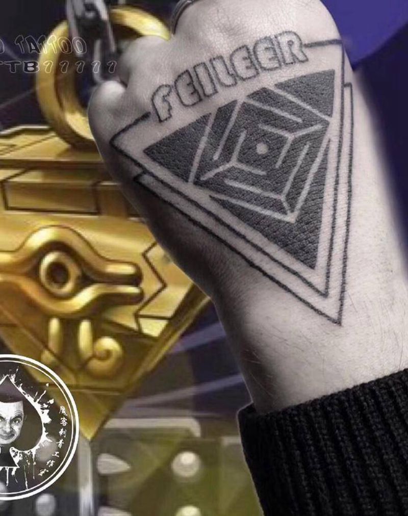 千年眼纹身图片