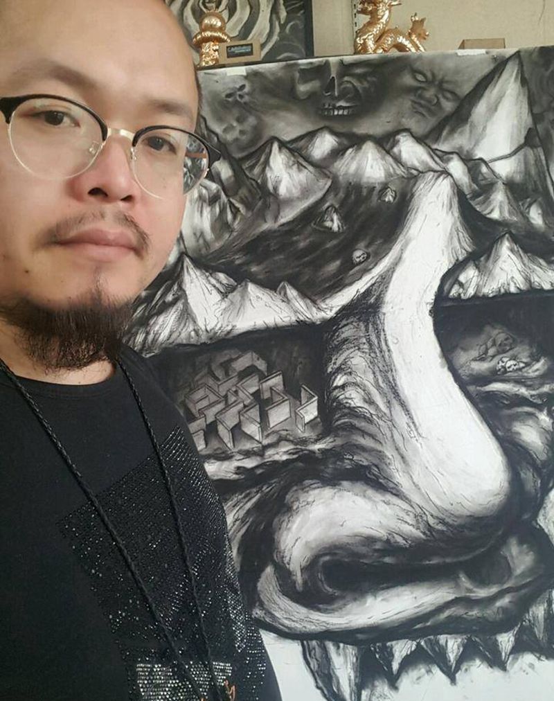 手稿未完成纹身图片