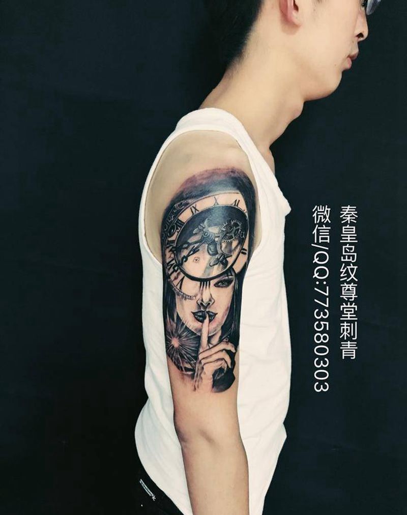 欧美风格纹身图片