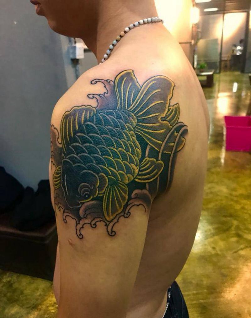 覆盖旧纹身～付浩纹身图片