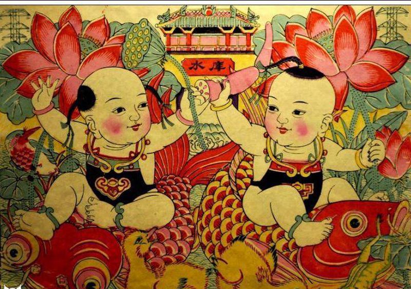 年画素材纹身图片