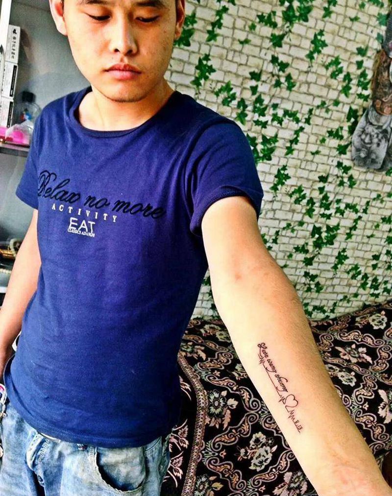 小清新纹身图片