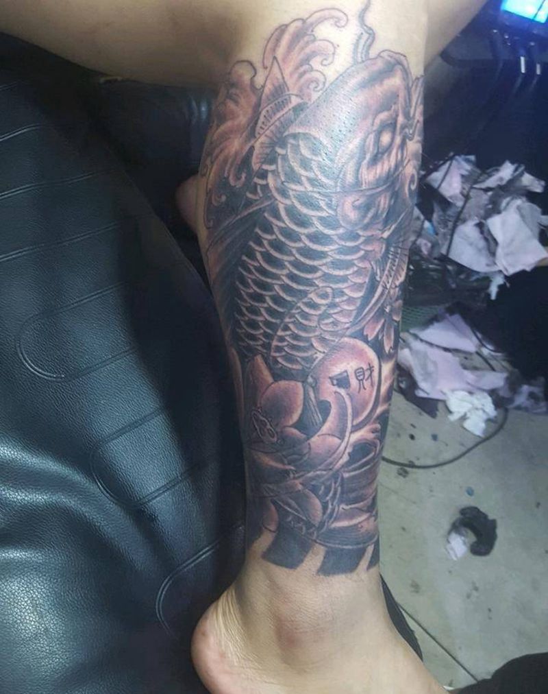鱼纹身图片