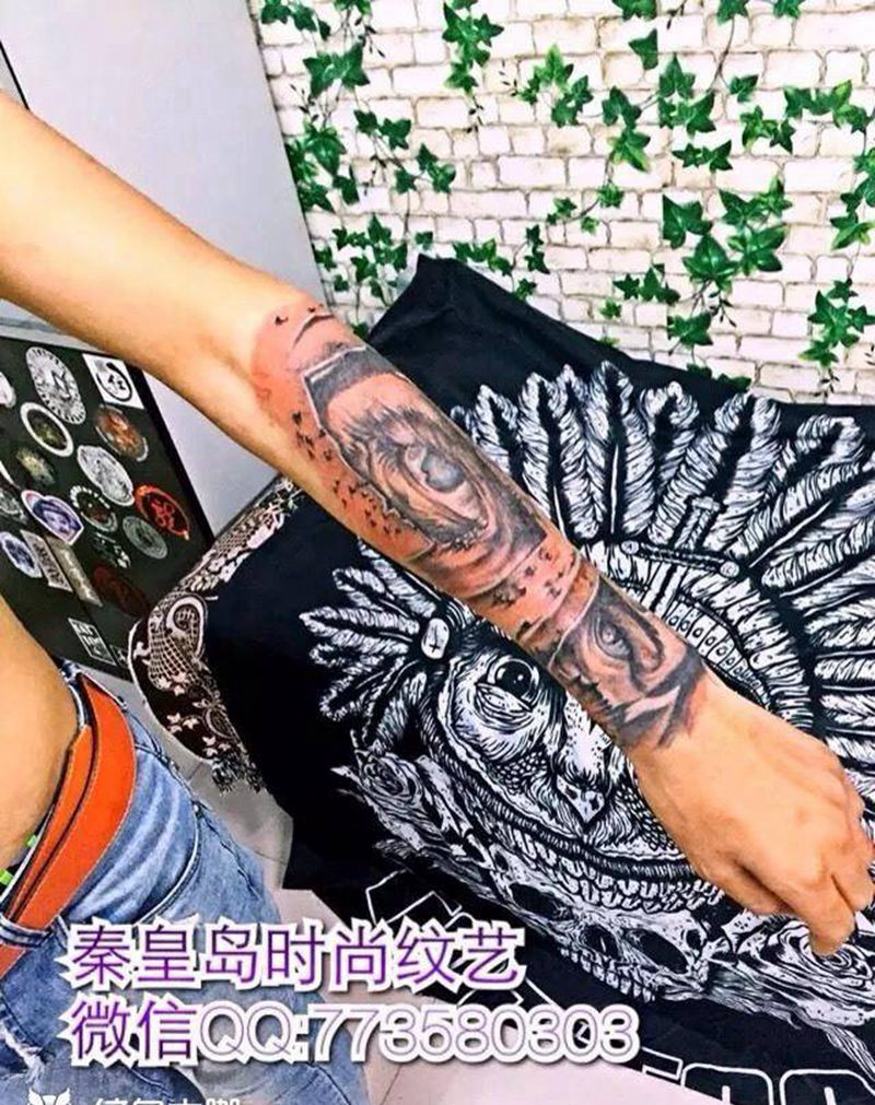 欧美作品纹身图片