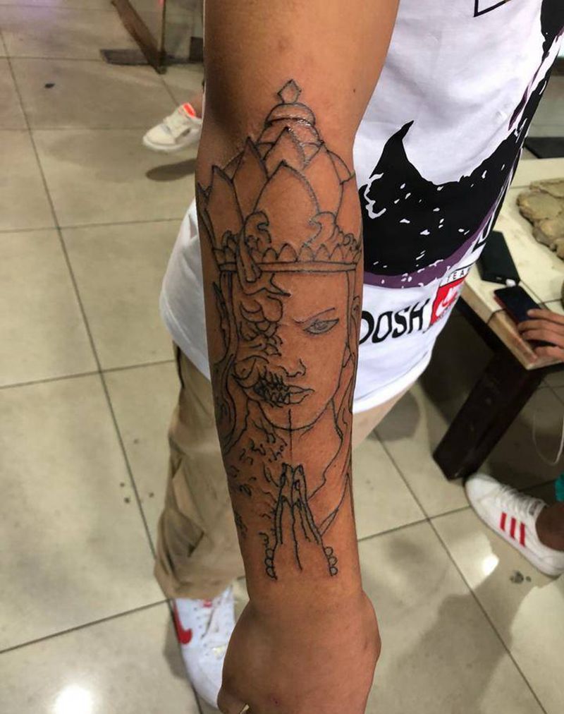 一念之间纹身图片