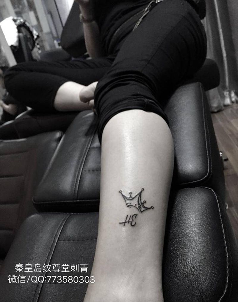 皇冠纹身图片