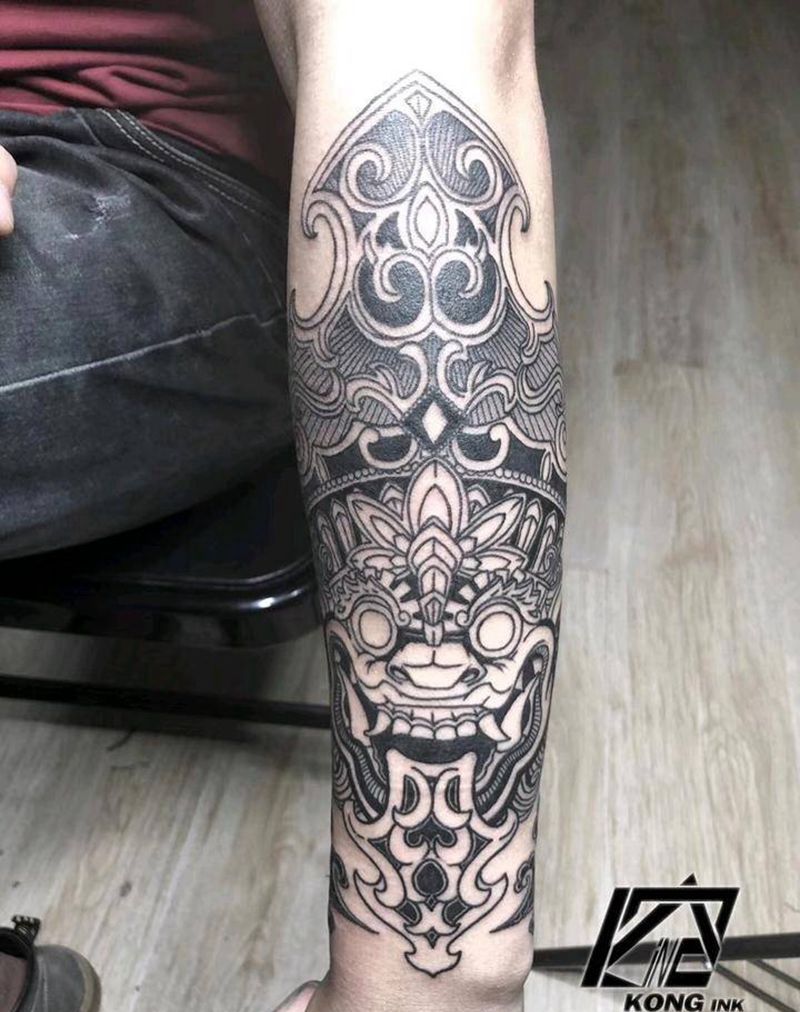图腾作品纹身图片_手臂图腾纹身图案