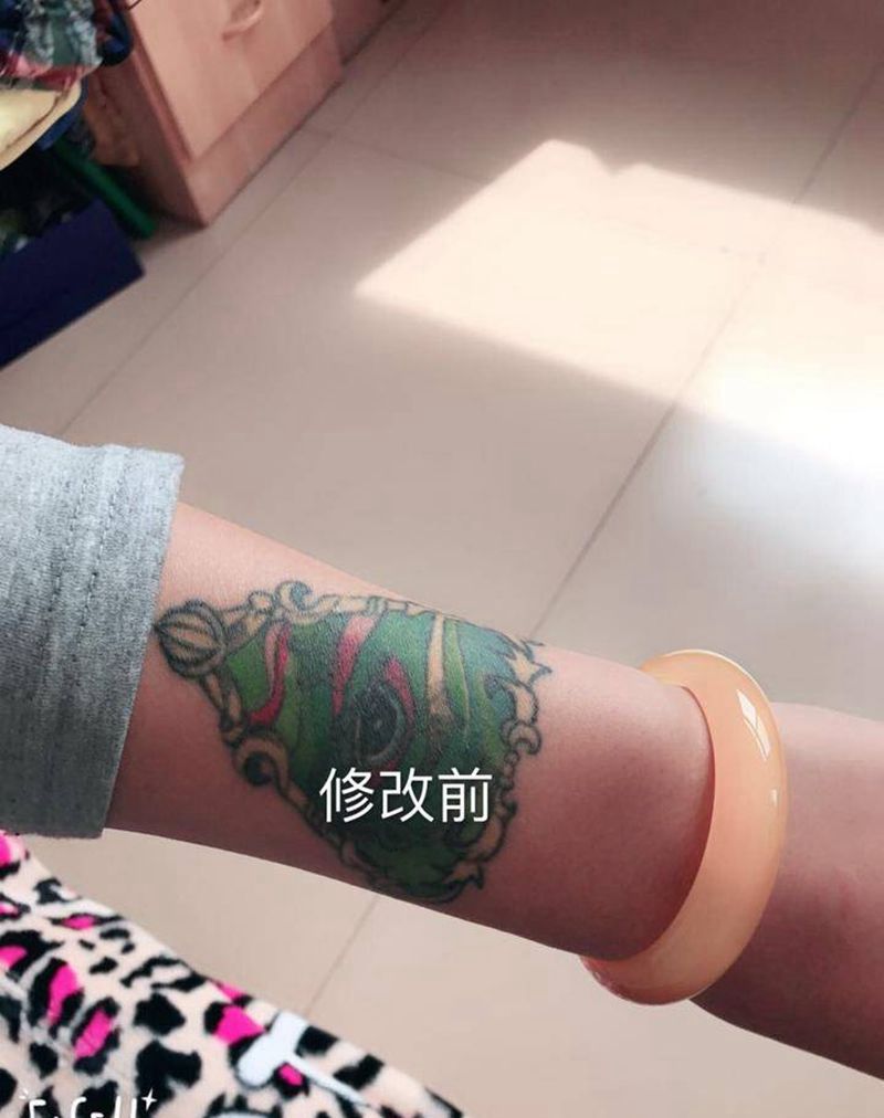 上帝之眼修改纹身图片