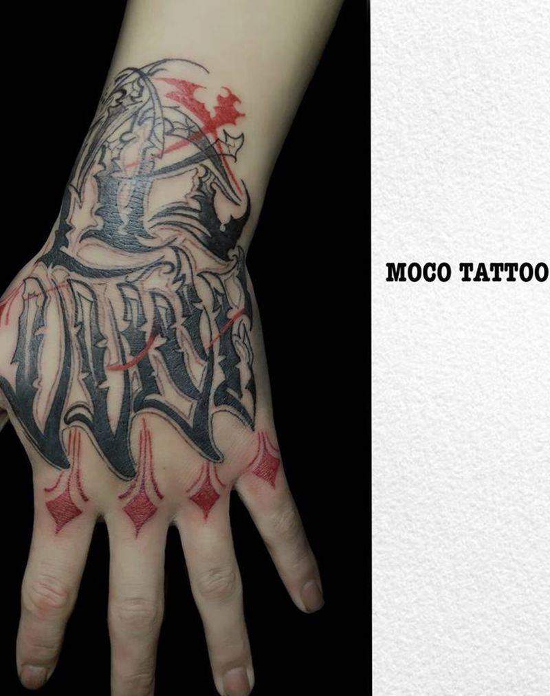 花体字纹身图片_花体字纹身图案