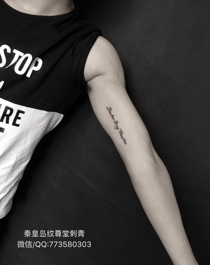 英文纹身图片