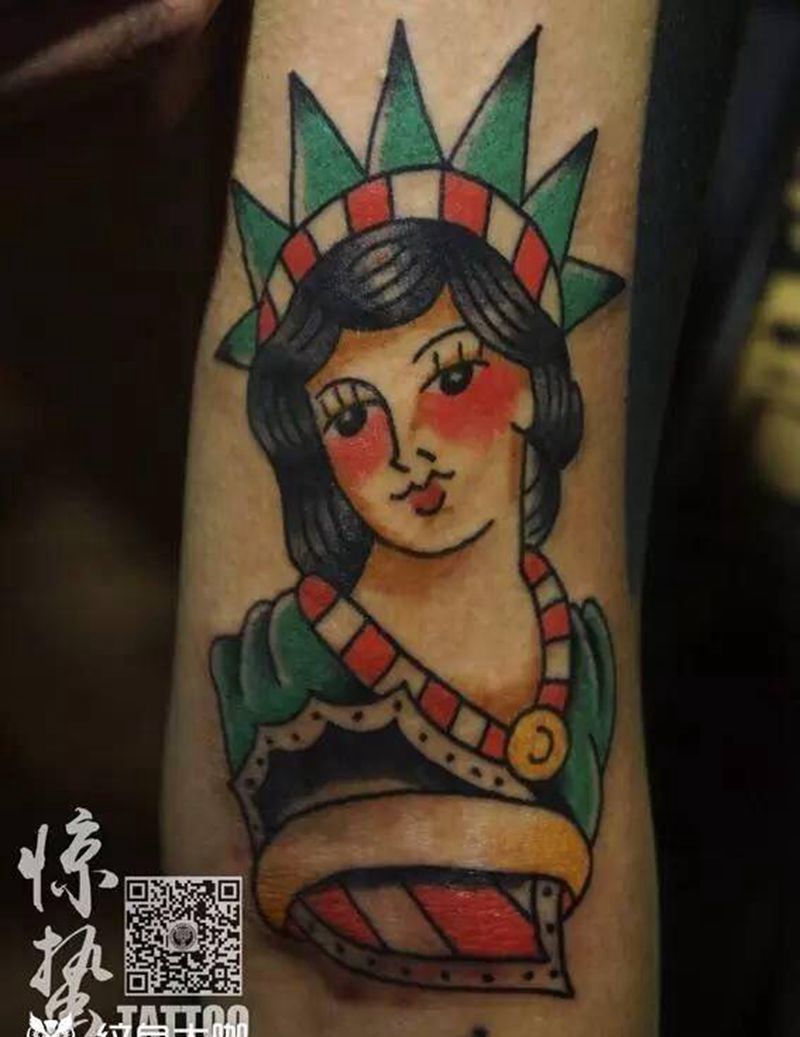 newschool 欧美 女郎纹身图片_成品手臂欧美图案人物纹身图案