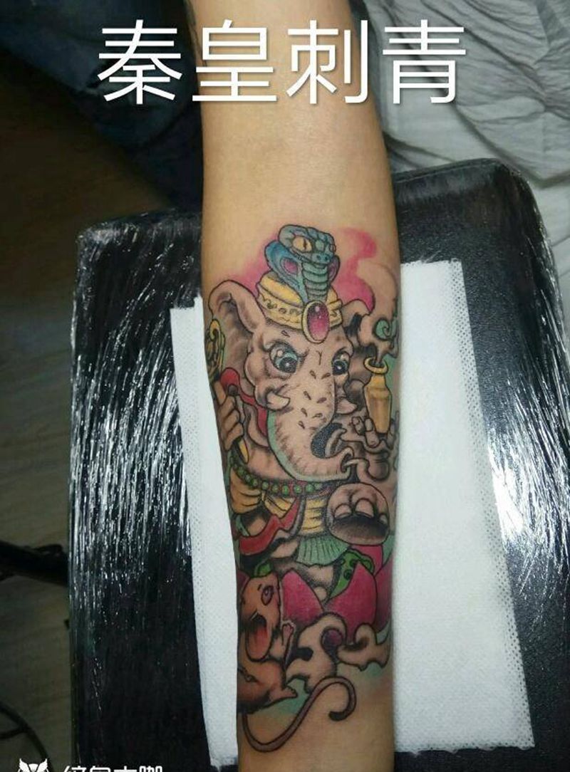 小臂纹身图片
