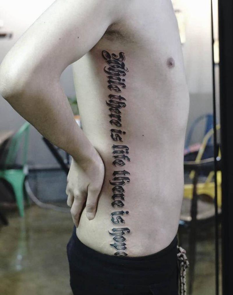 [cp]英文作业纹身图片