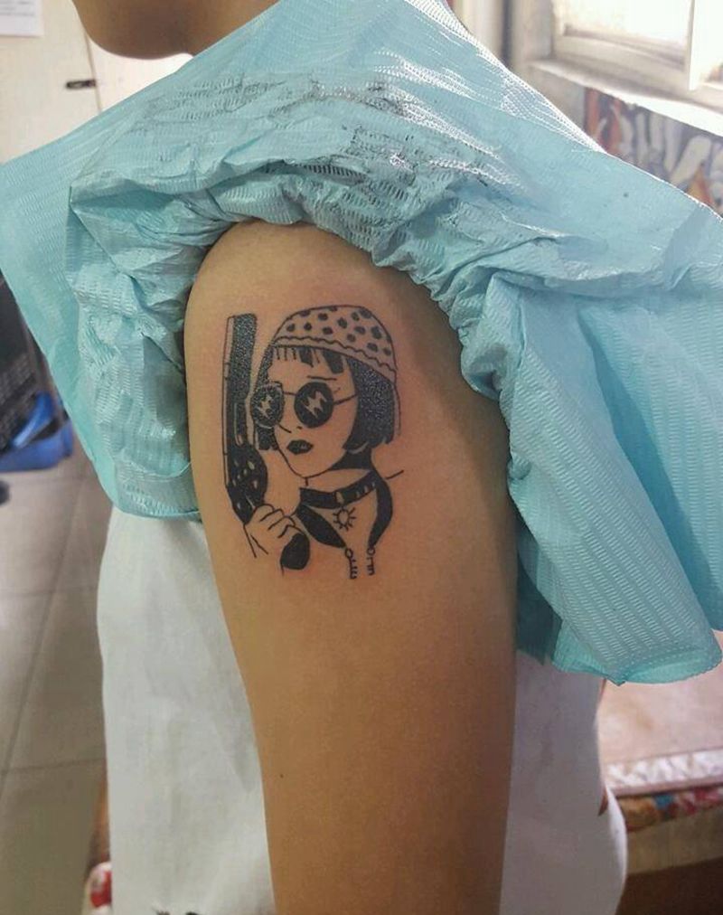 哔哔哔纹身图片