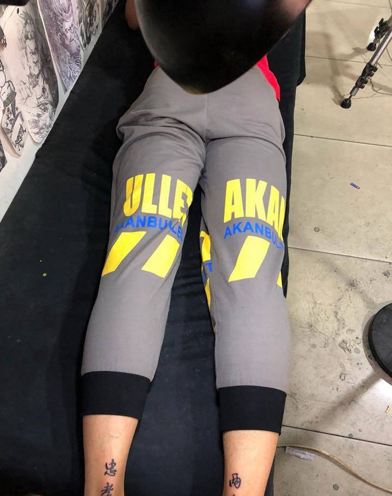 忠孝两全纹身图片