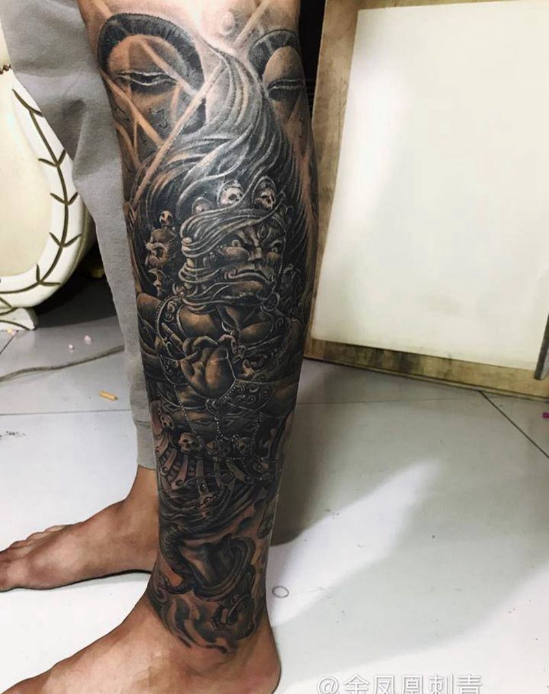 伤疤遮盖纹身图片