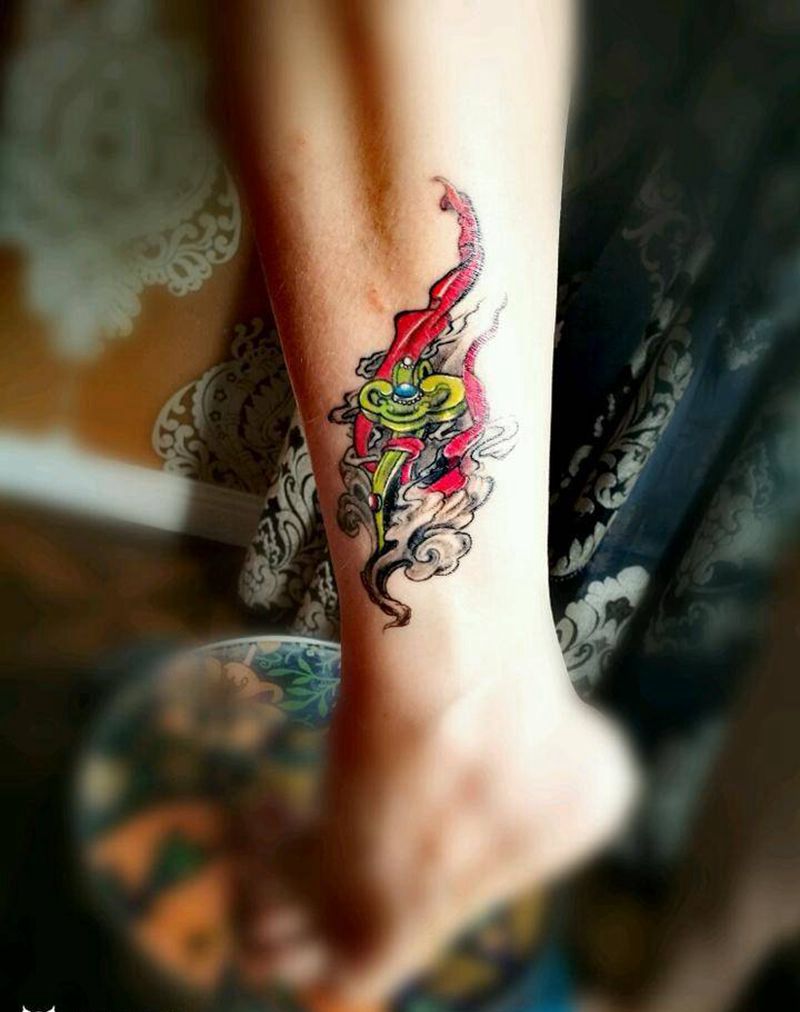 吉祥如意纹身图片