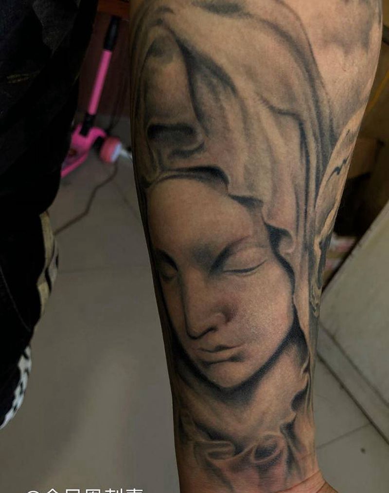 恢复后纹身图片_欧美写实纹身图案