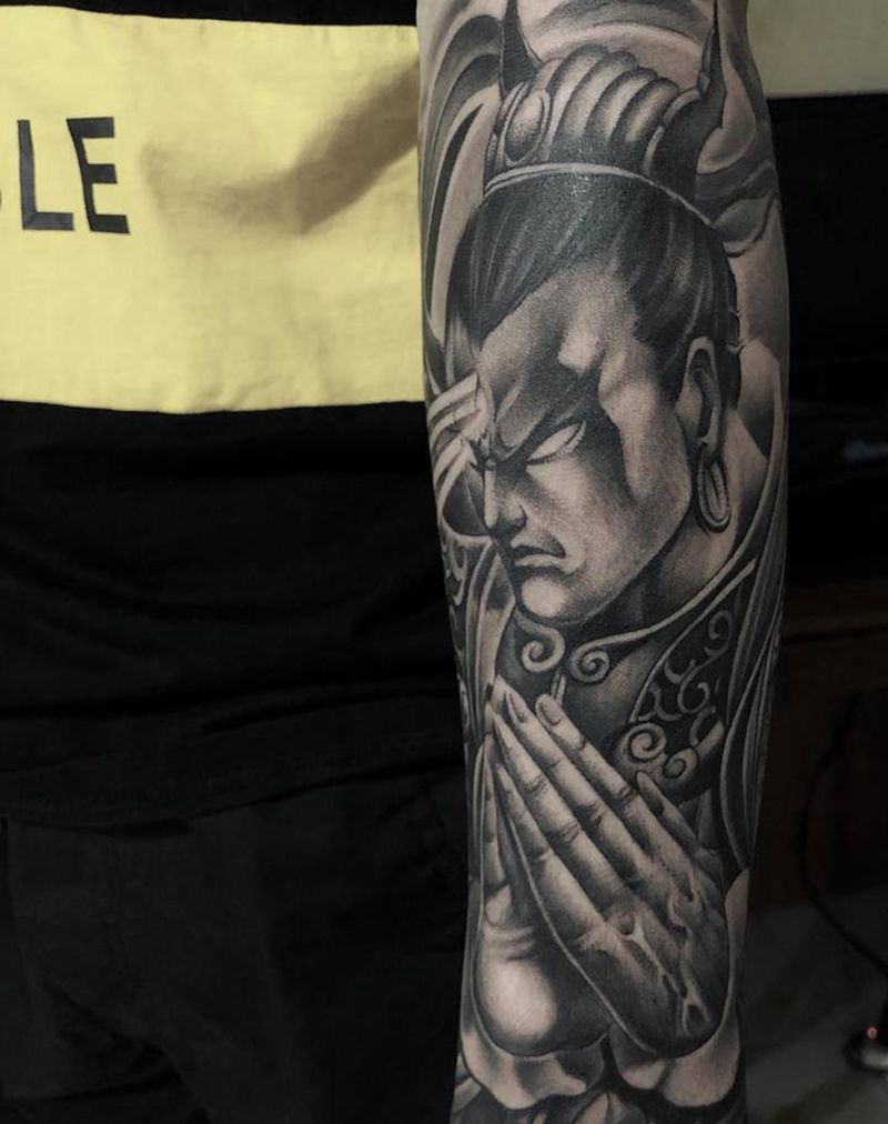 包小臂纹身图片_新传统纹身图案