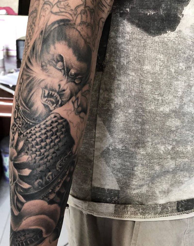 未完待续纹身图片_老传统纹身图案