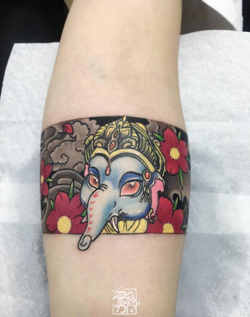 小清新纹身图片_手臂背部老传统新传统纹身图案