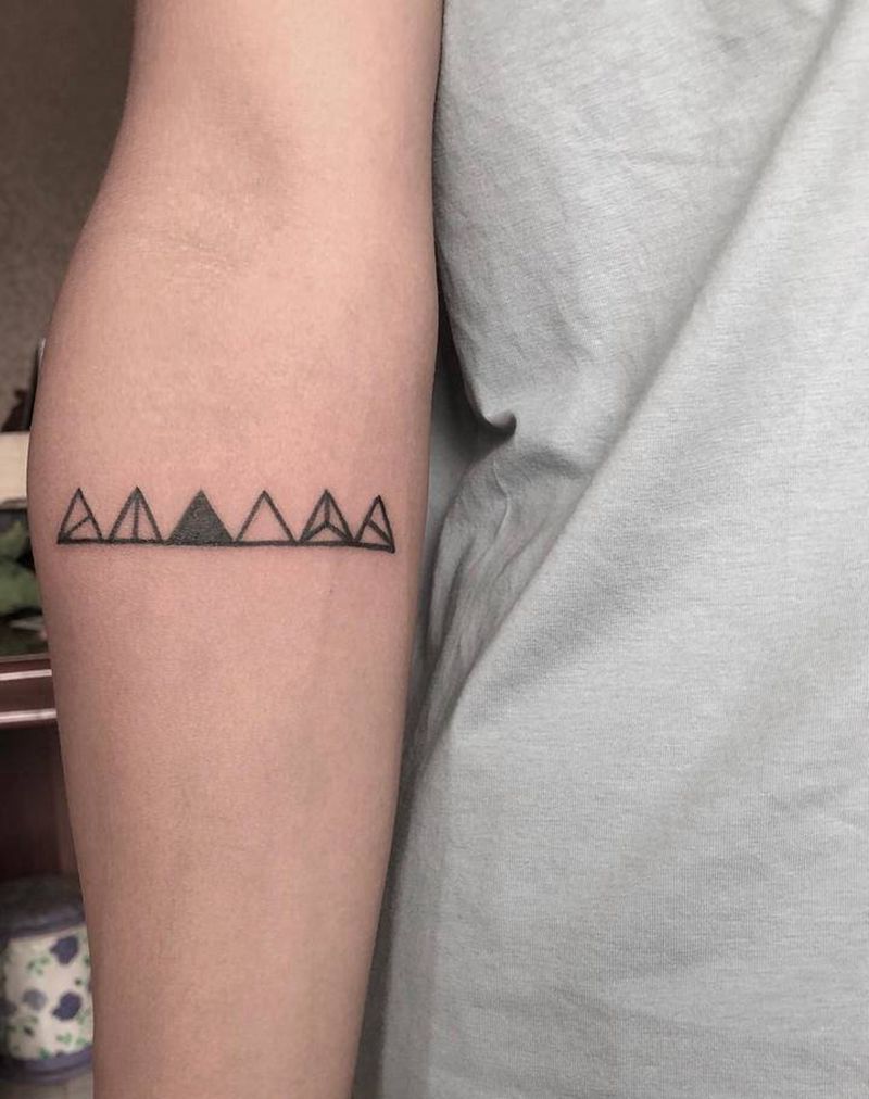 小清新纹身图片_手臂纹身图案