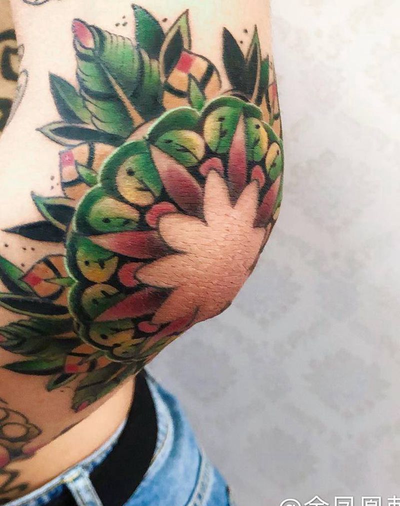 小图拼接纹身图片_Old School纹身图案